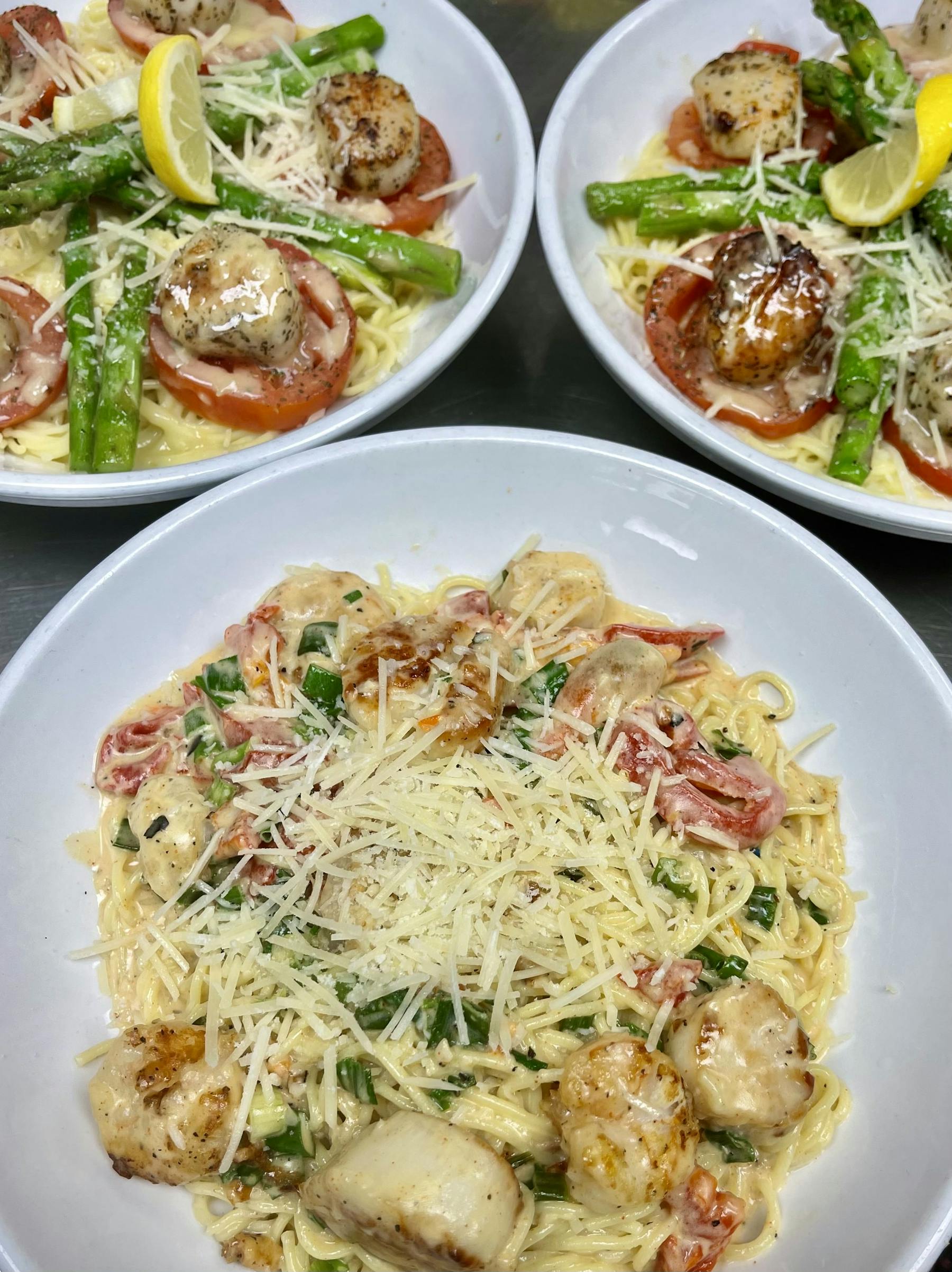 a bowl of food on a plate