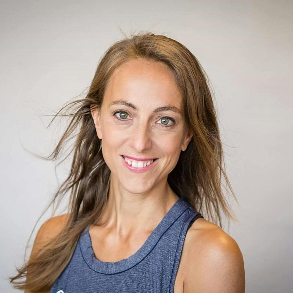 a person smiling for the camera