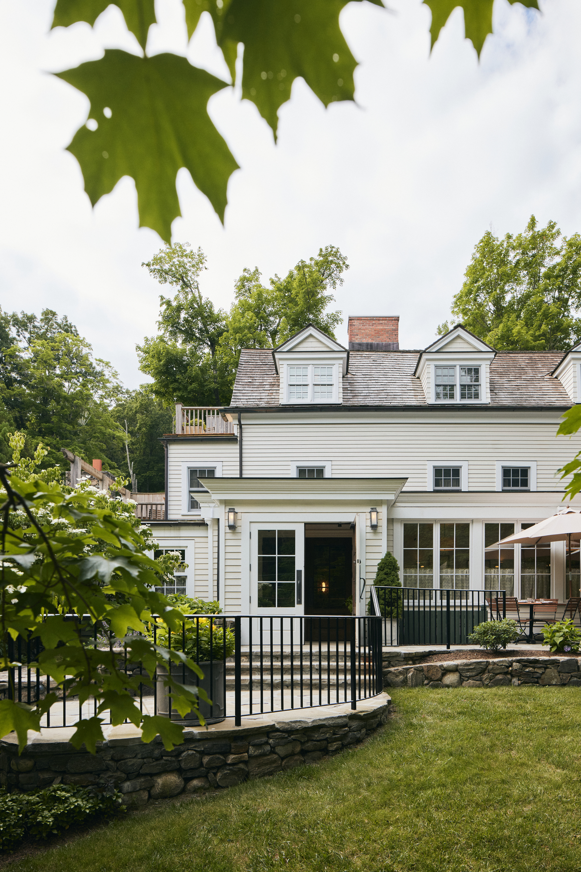 a large lawn in front of a house