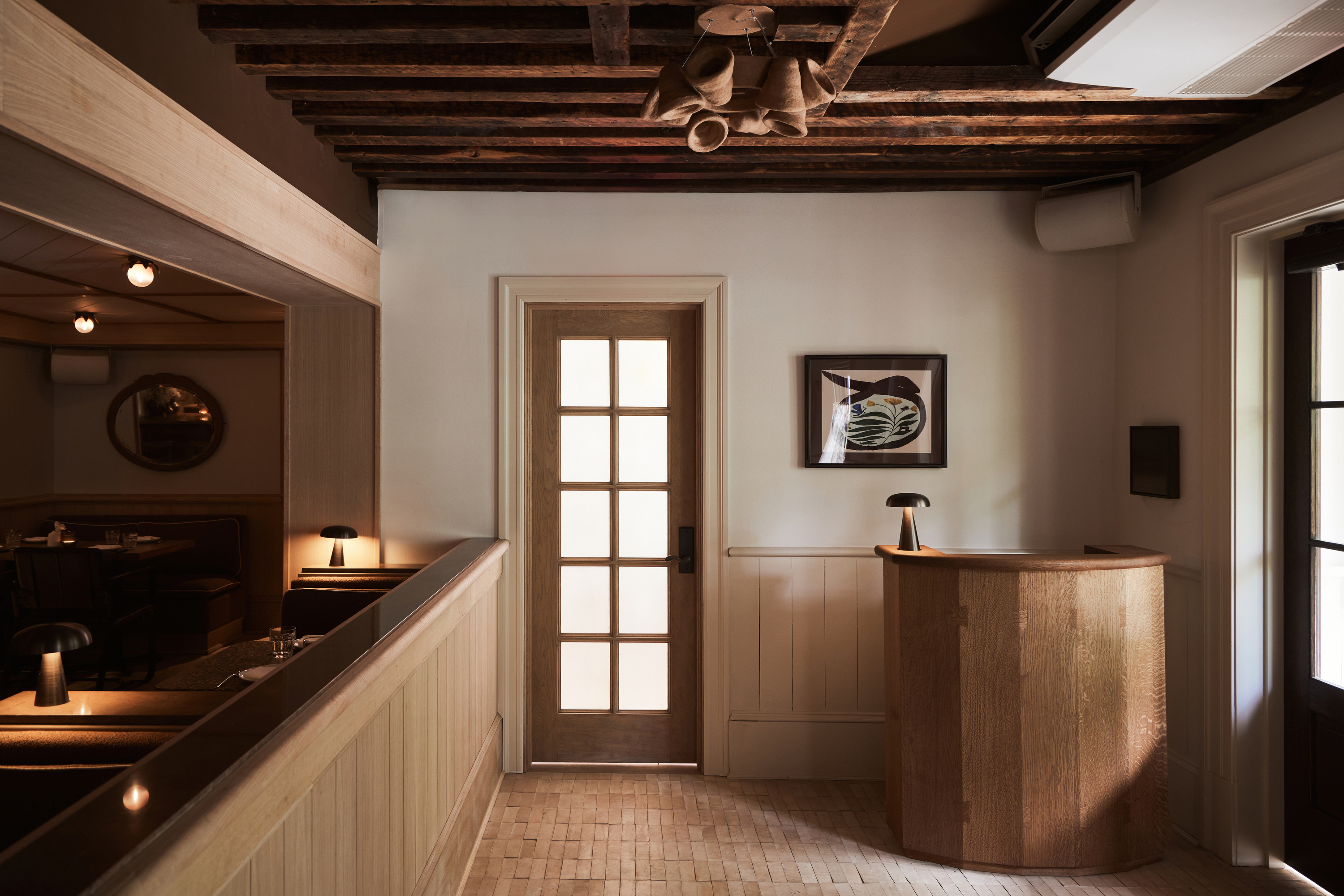 a kitchen with a sink and a window