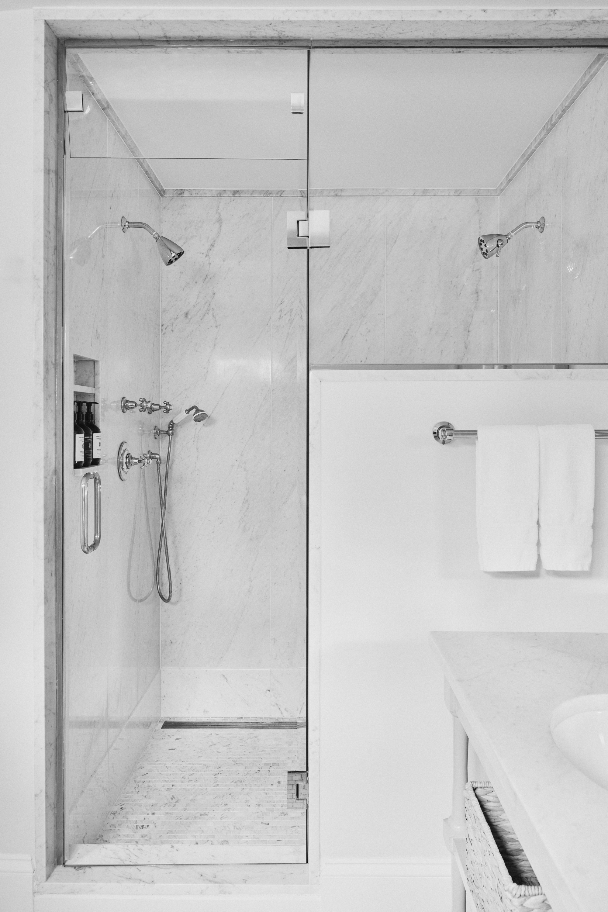 a close up of a door