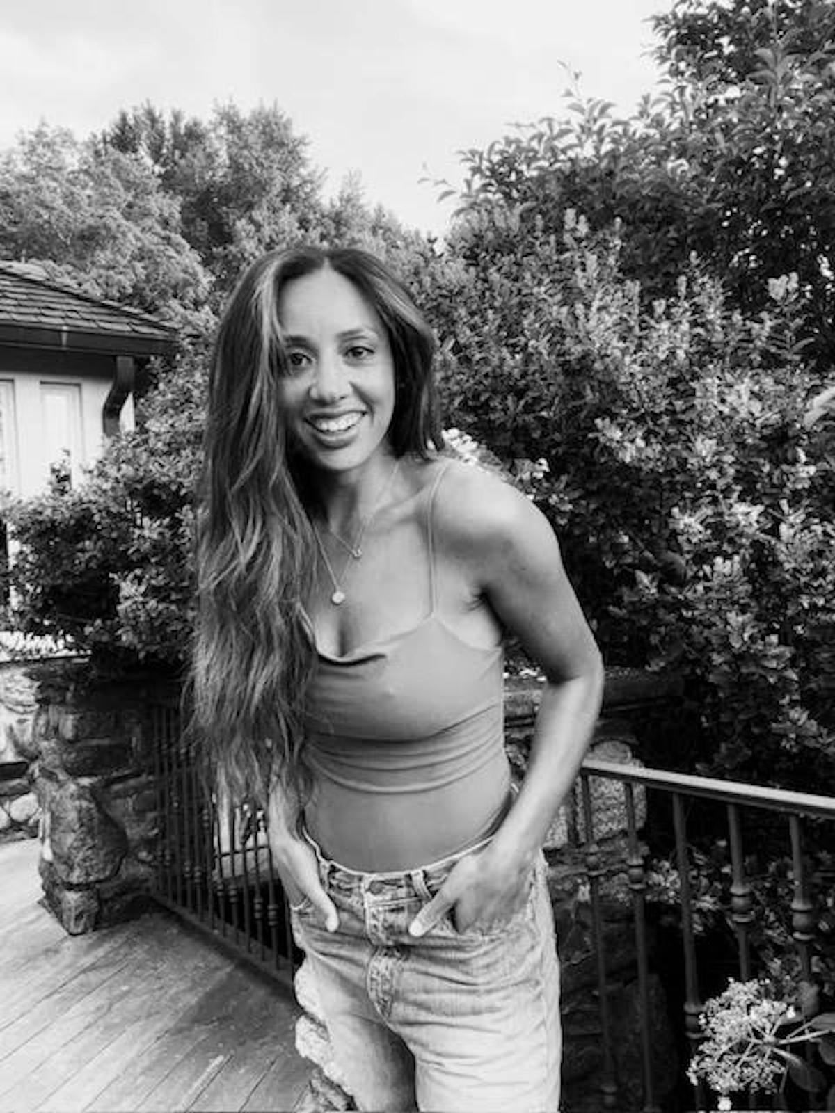 a woman posing for a picture