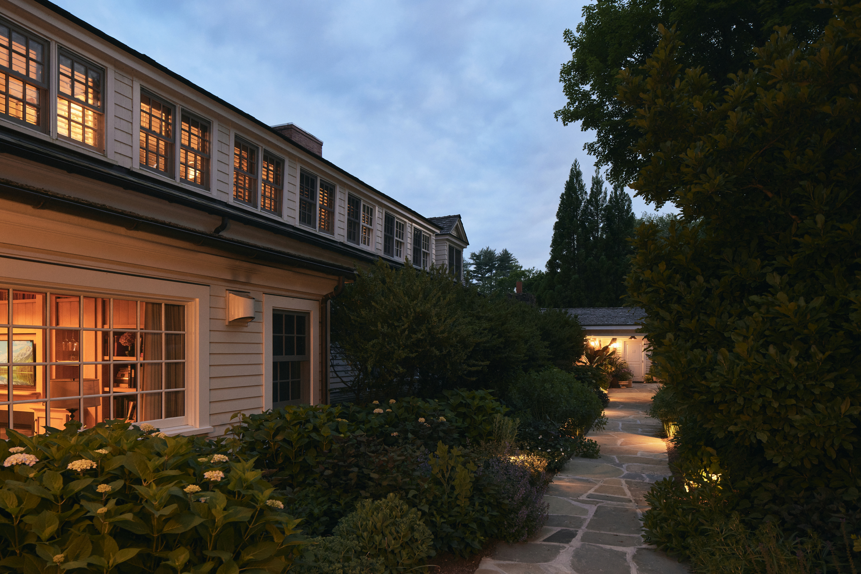 a large brick building