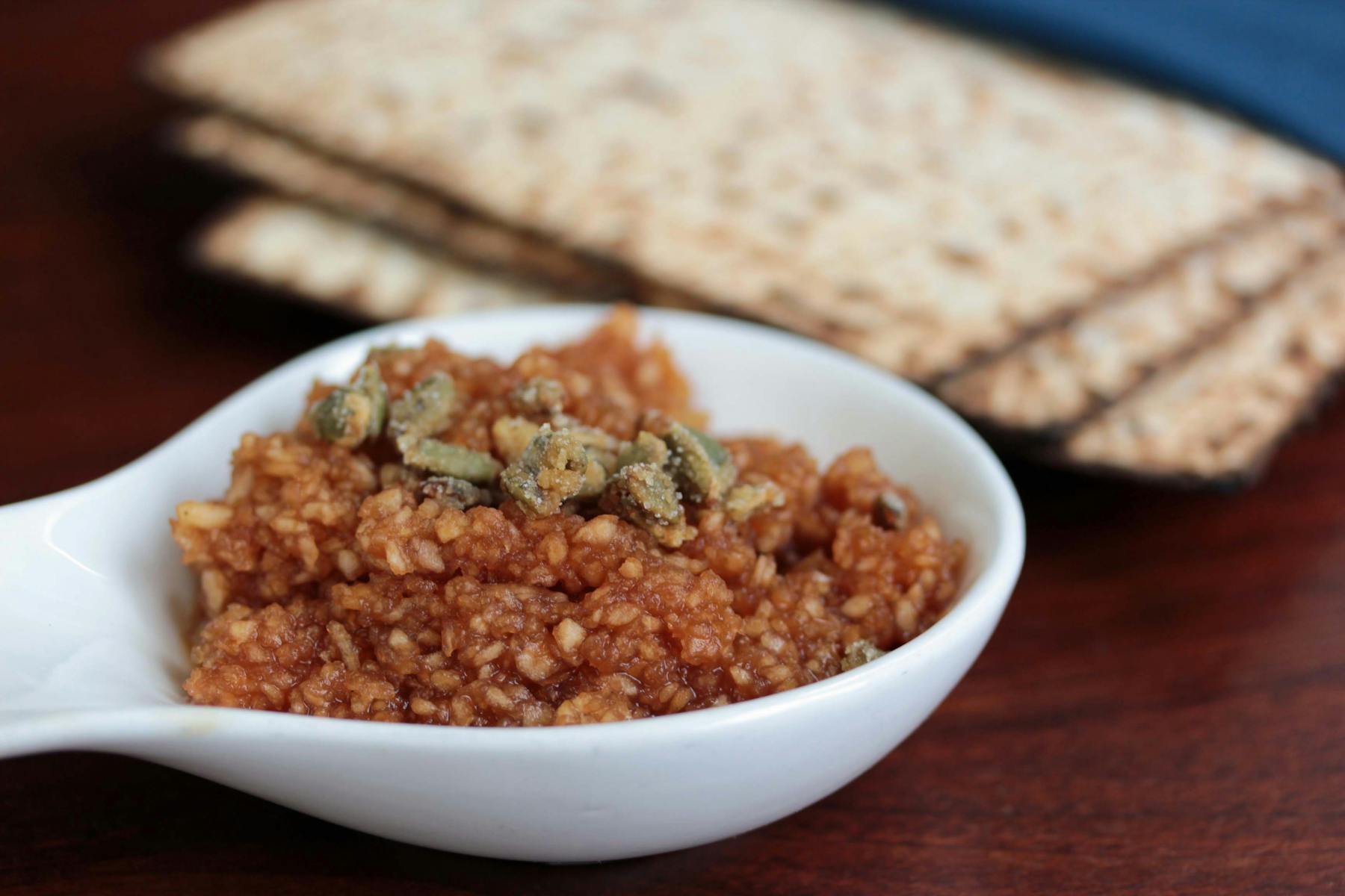a bowl of food on a plate