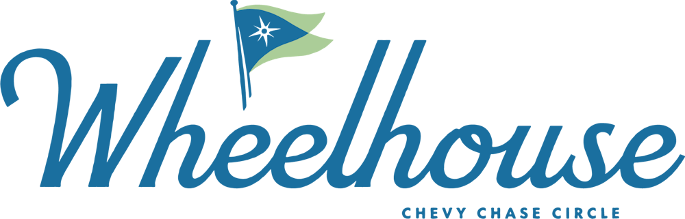 a blue and green flag with a star on it