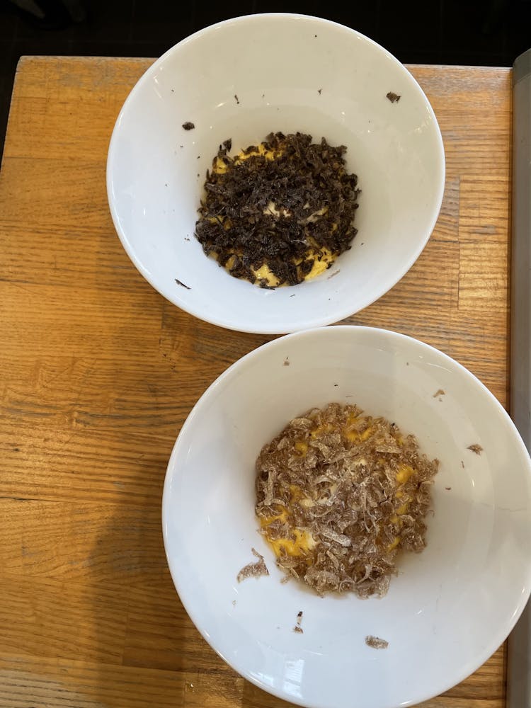 a bowl of food on a plate