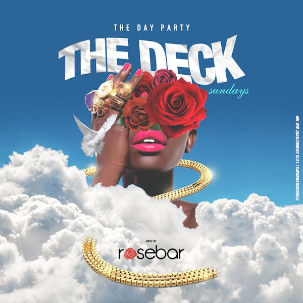 Sunday Day Party Rosebar Lounge Bar Washington DC