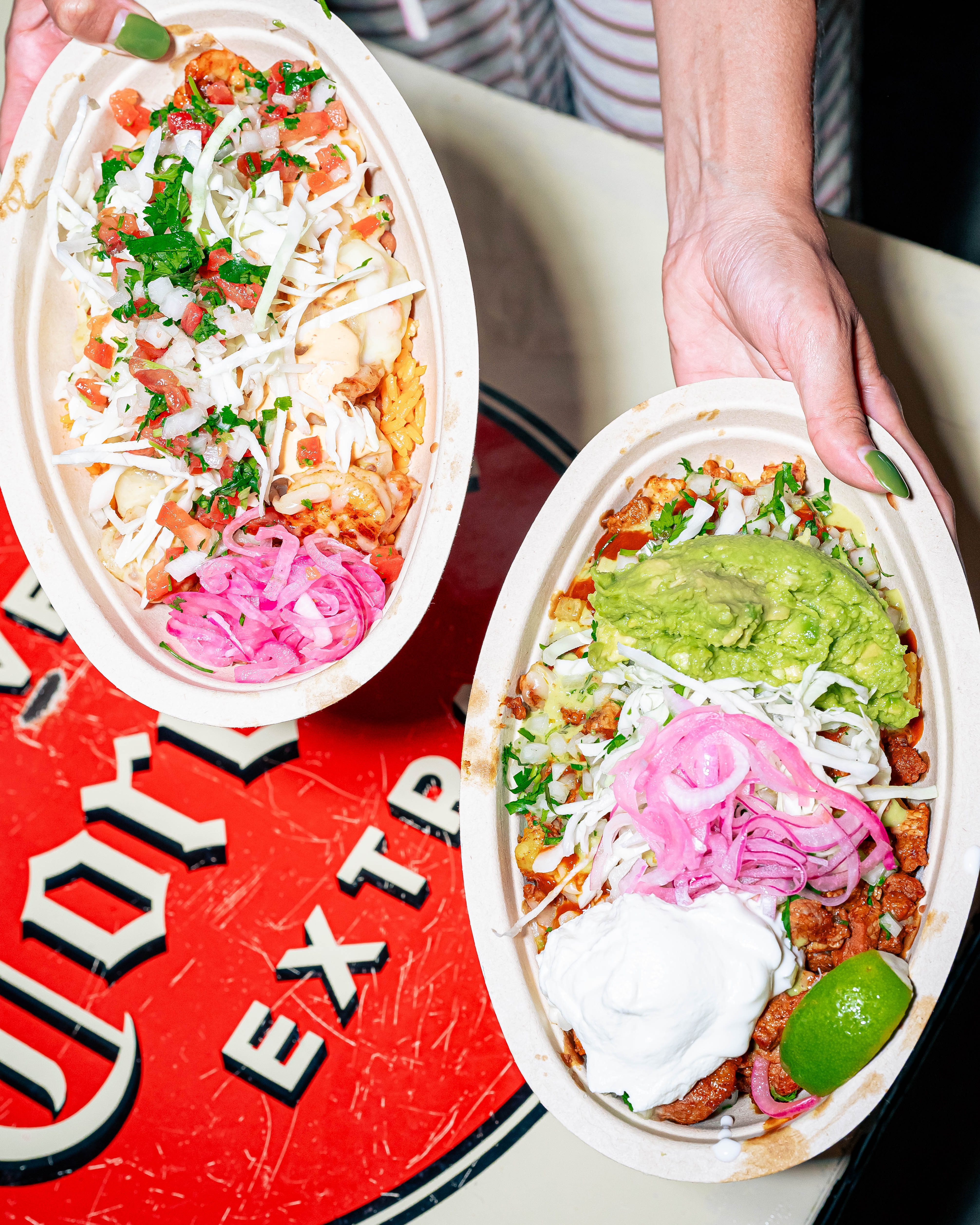 a bowl of salad on a plate