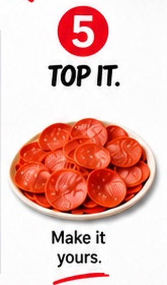 a plate of red plastic coins