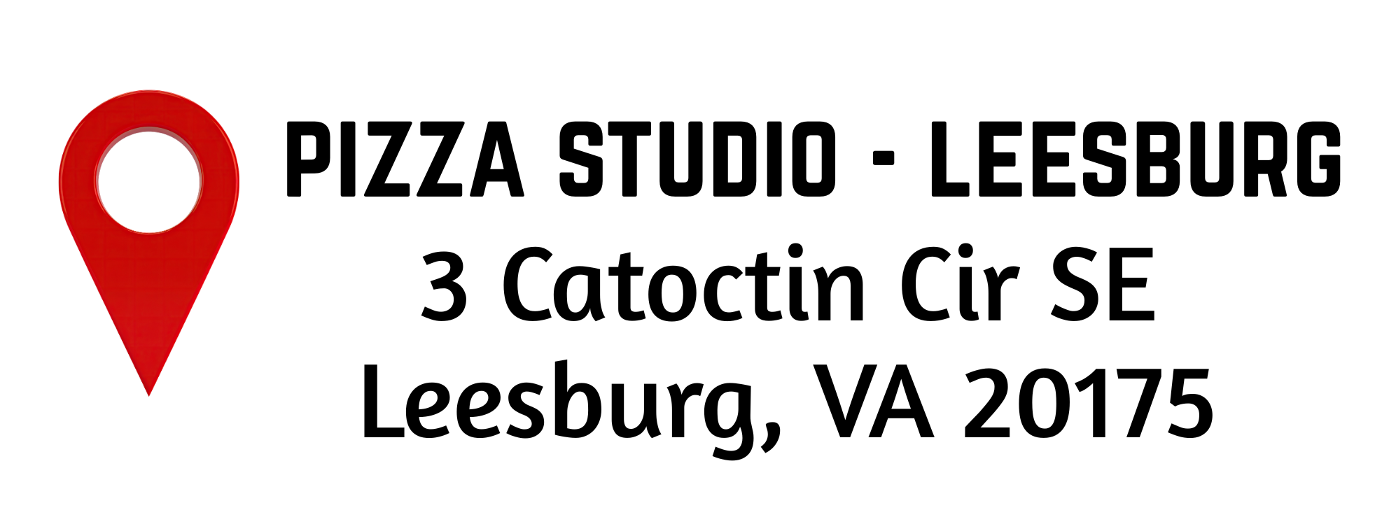 Pizza studio - leesburgh. 3 catoctin cir SE leesburg, VA 20175