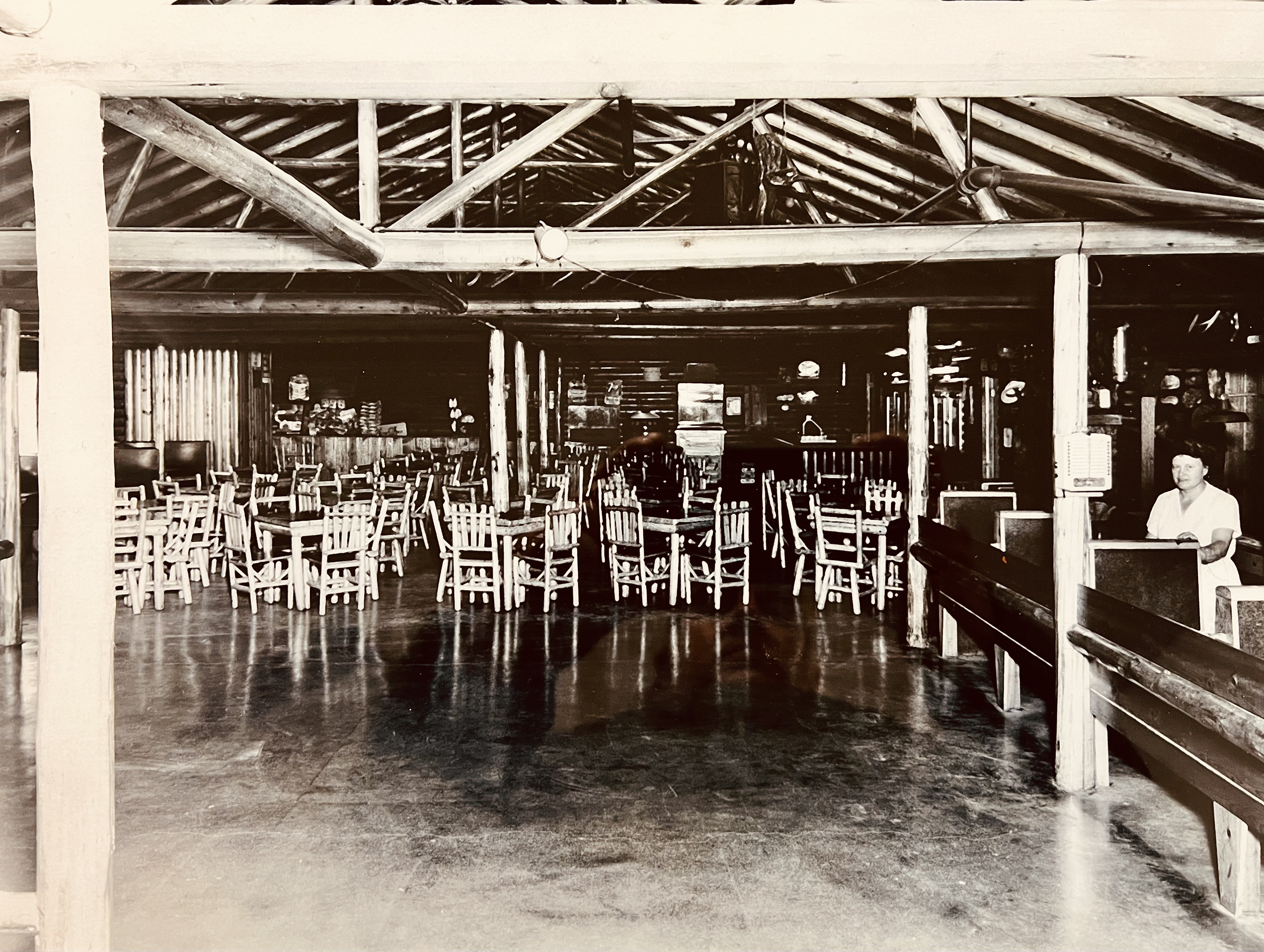 Tavern pictured from stage with dance floor