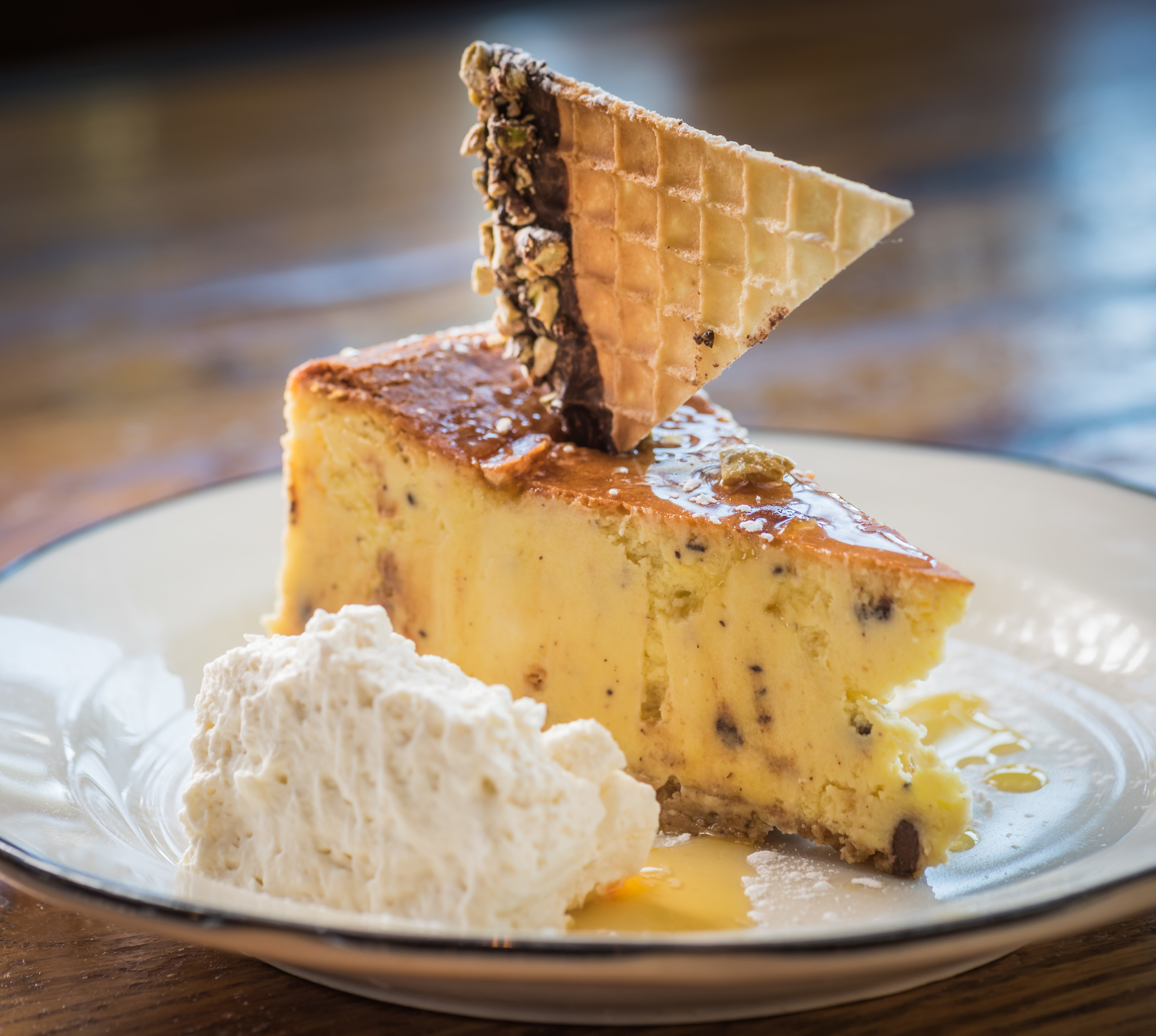 a picture of cheesecake