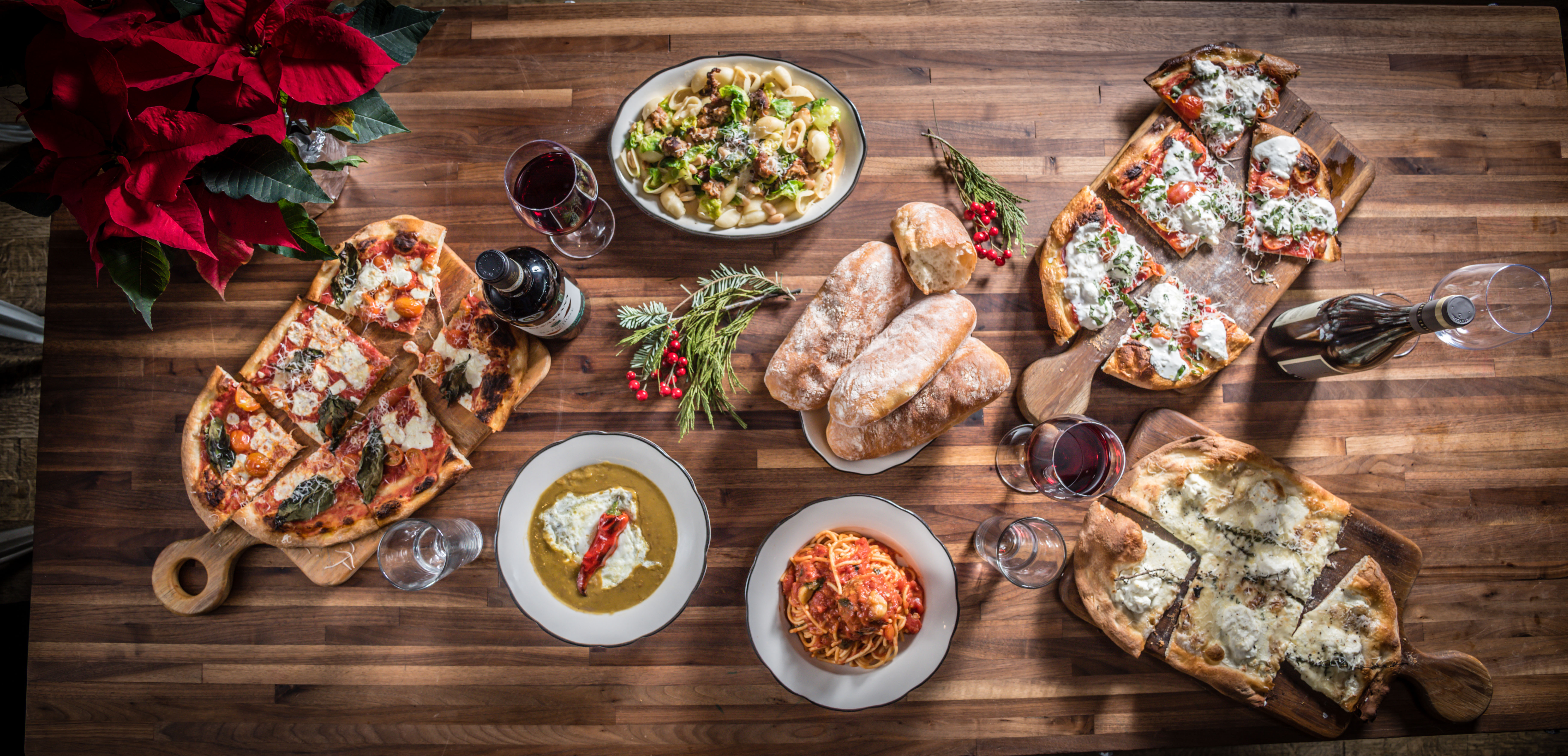 a picture of food on a table