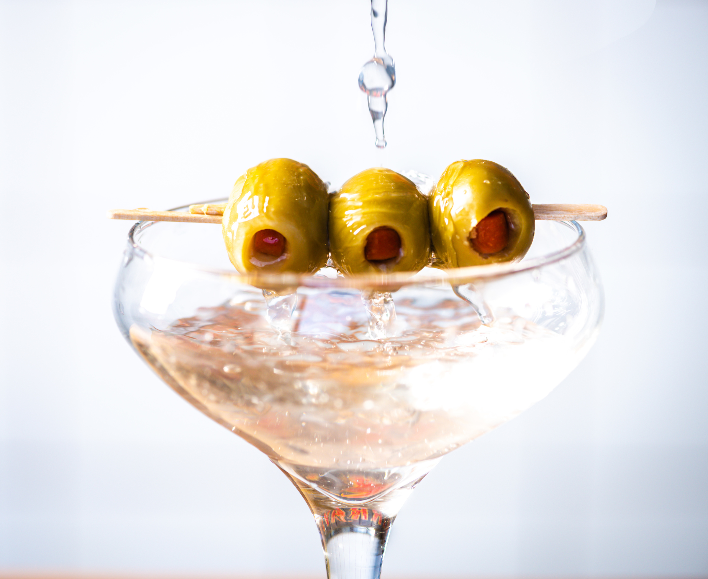 a picture of a martin with olives