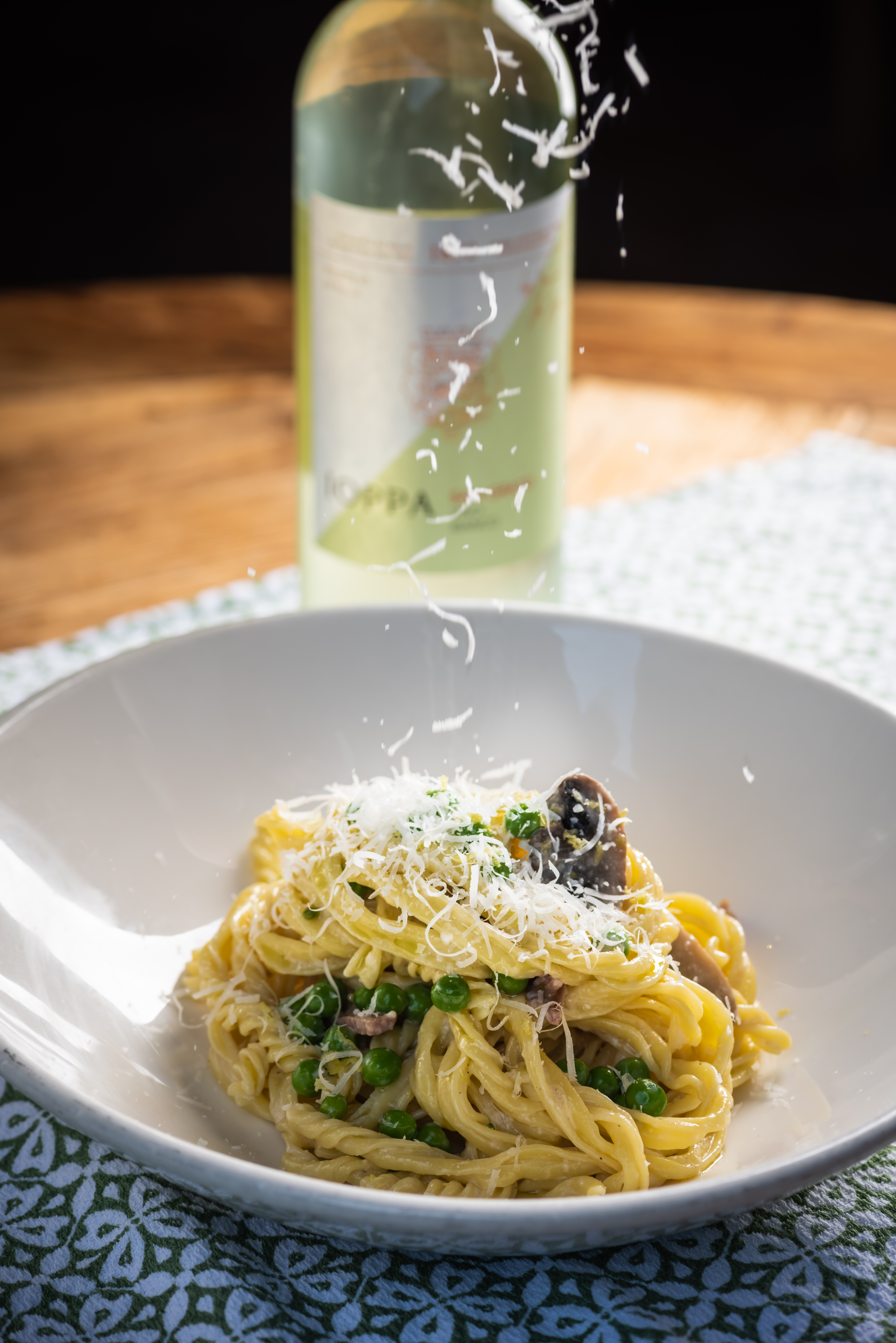 a bowl of food on a plate