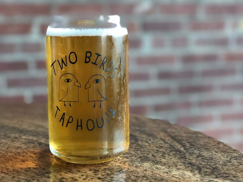 Two Birds Beer Glass Two Birds Taphouse Craft Beer, Pizza and