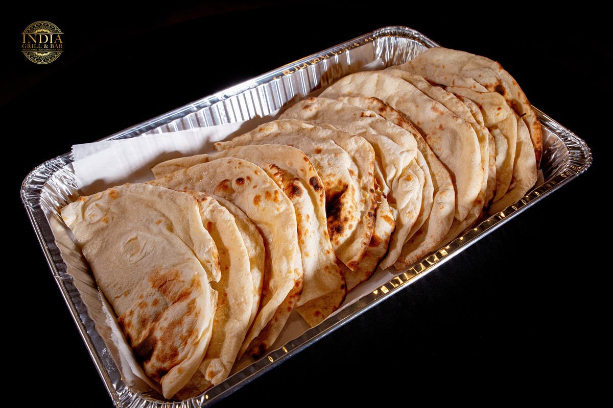 a tray of food