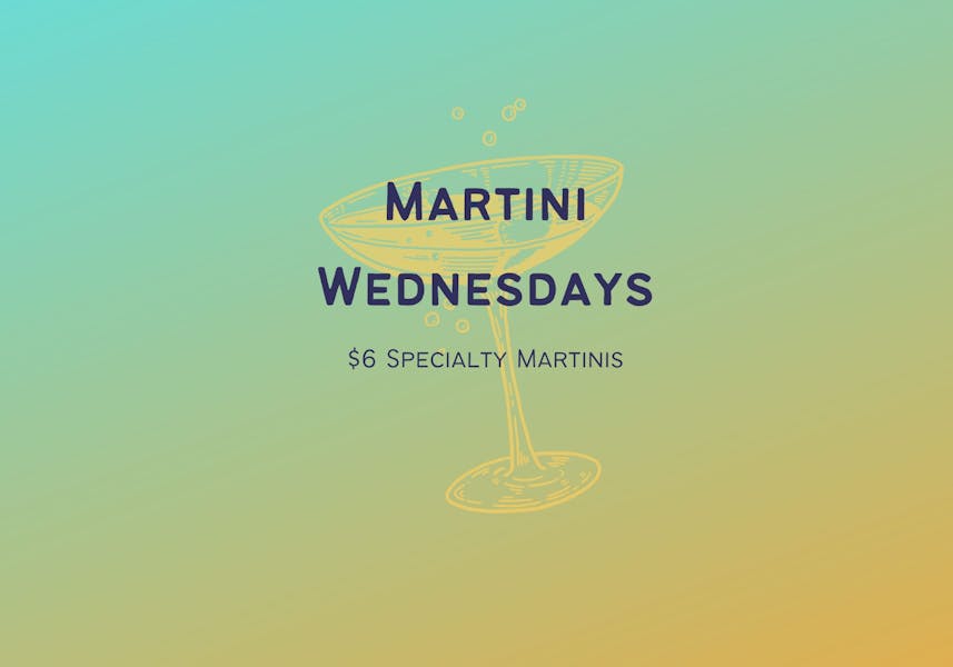 Martini Wednesdays Bahia Spanish and Latin American Restaurant in