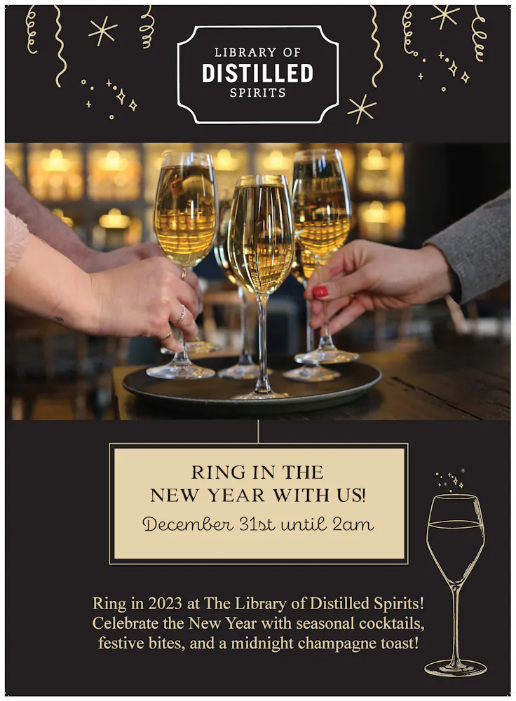 New Year s Eve 2022 Library Of Distilled Spirits Cocktail Bar In new-year-s-eve-2022-library-of-distilled-spirits-cocktail-bar-in