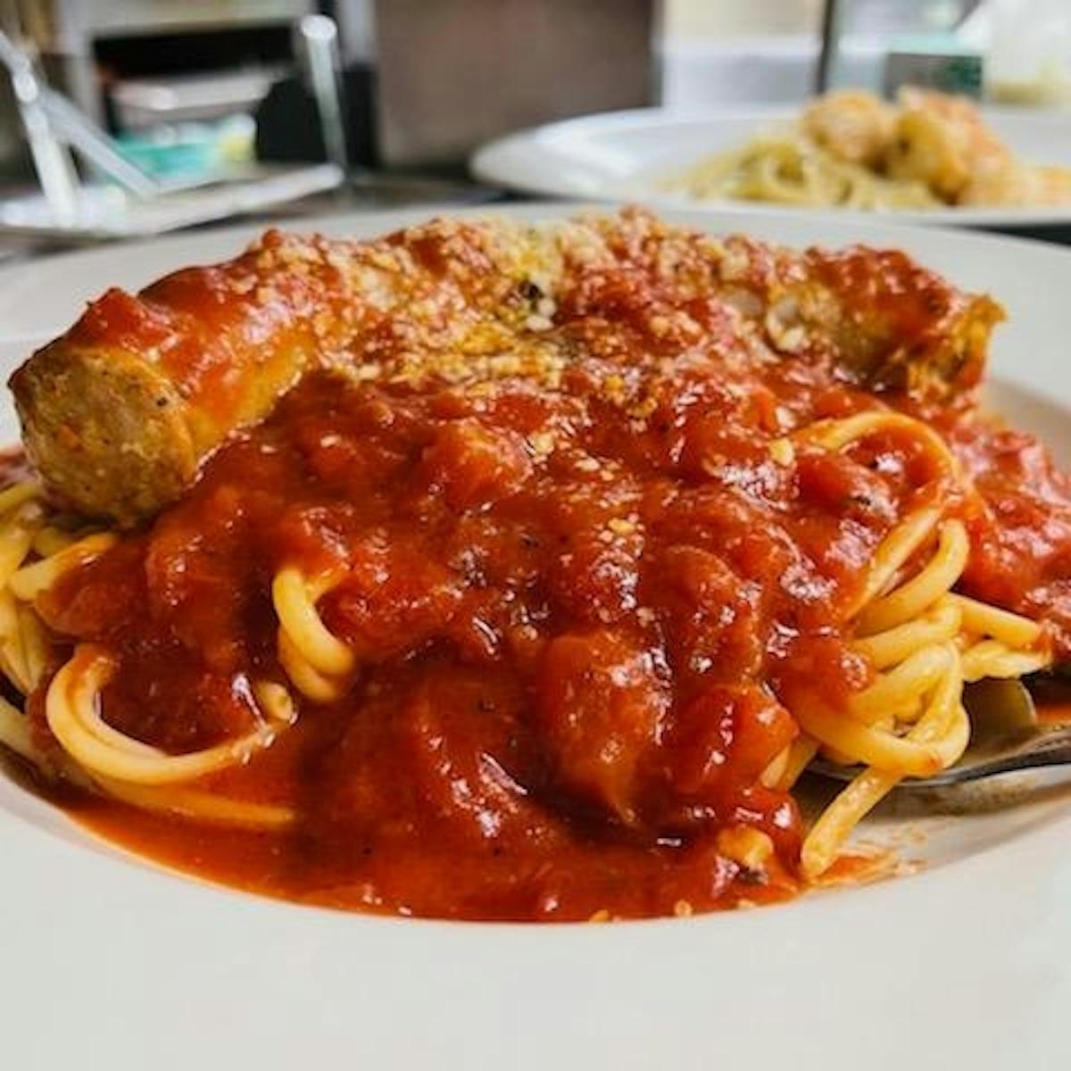 a plate of food