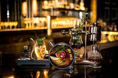 a craft cocktail
