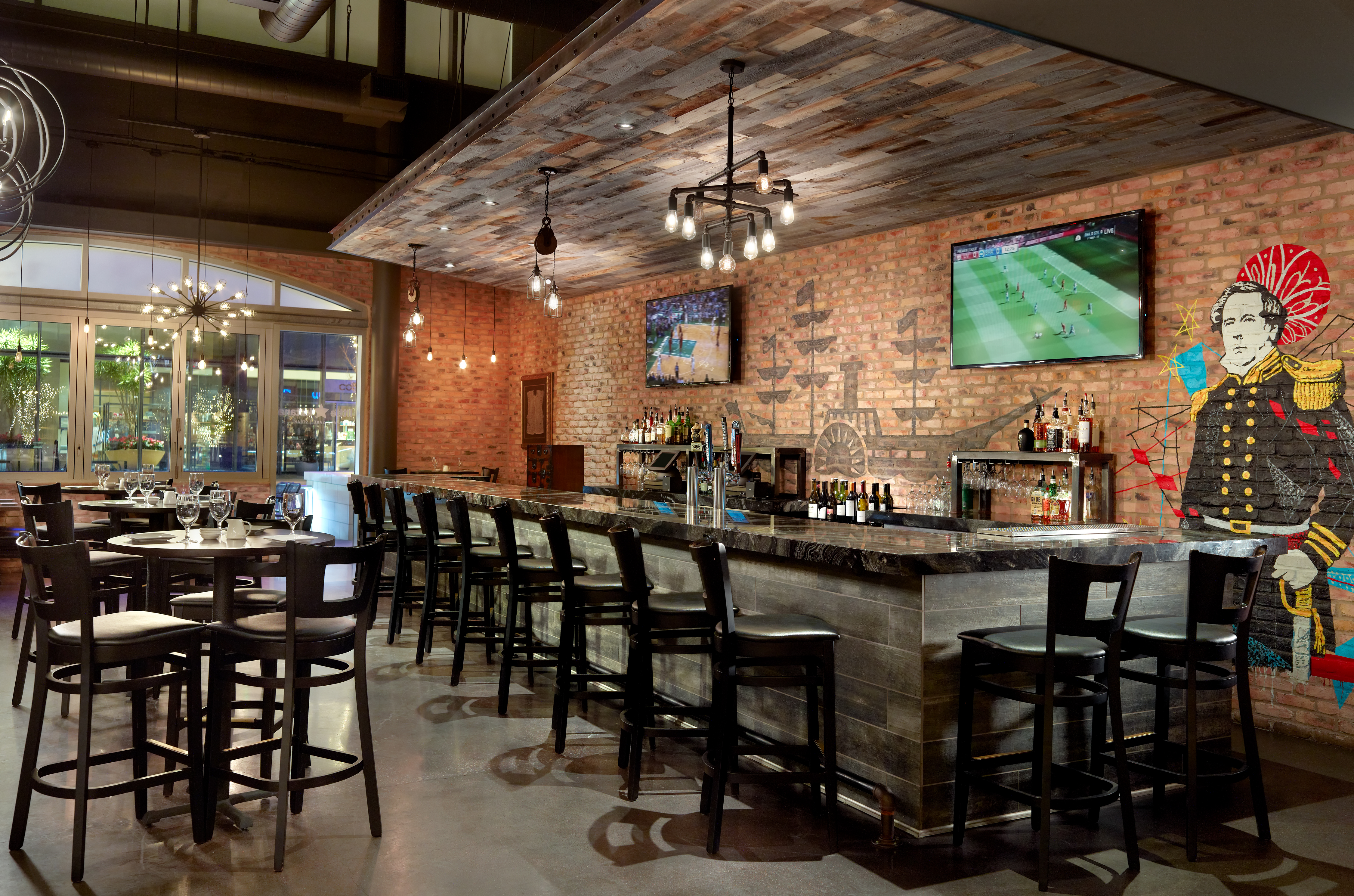a dinning room