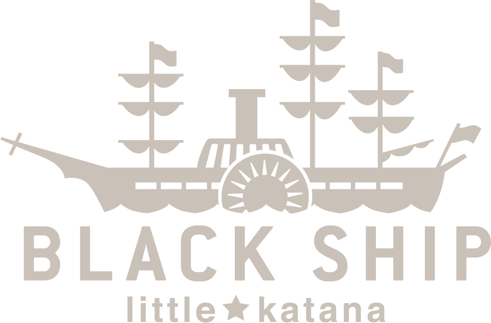a black background with a black square