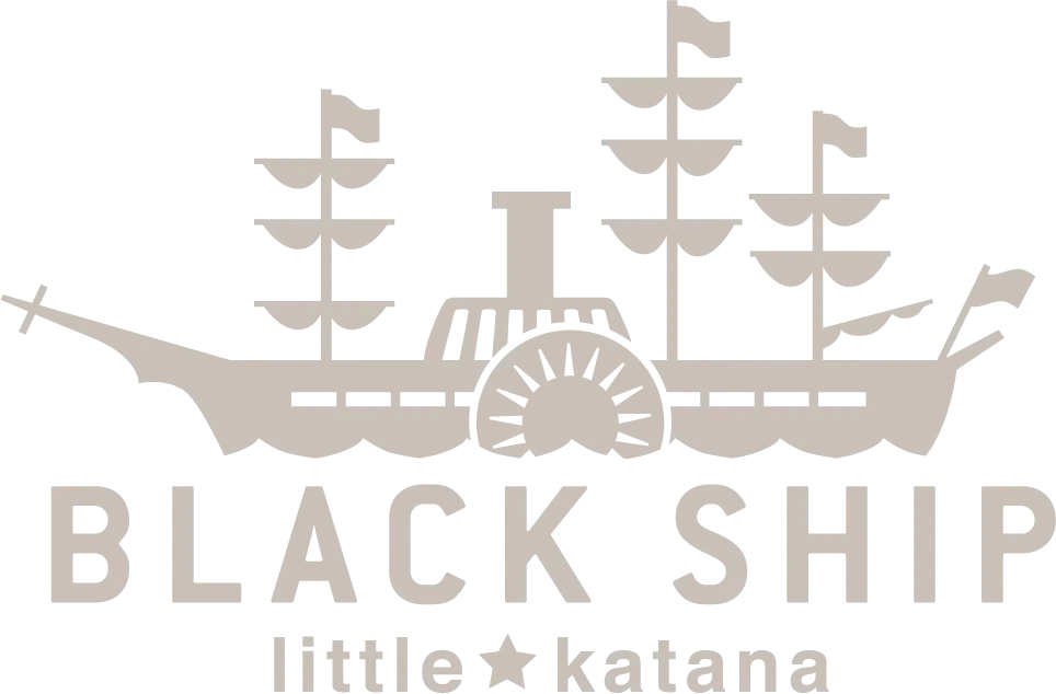 a black background with a black square