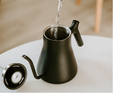 a vase sitting on a table