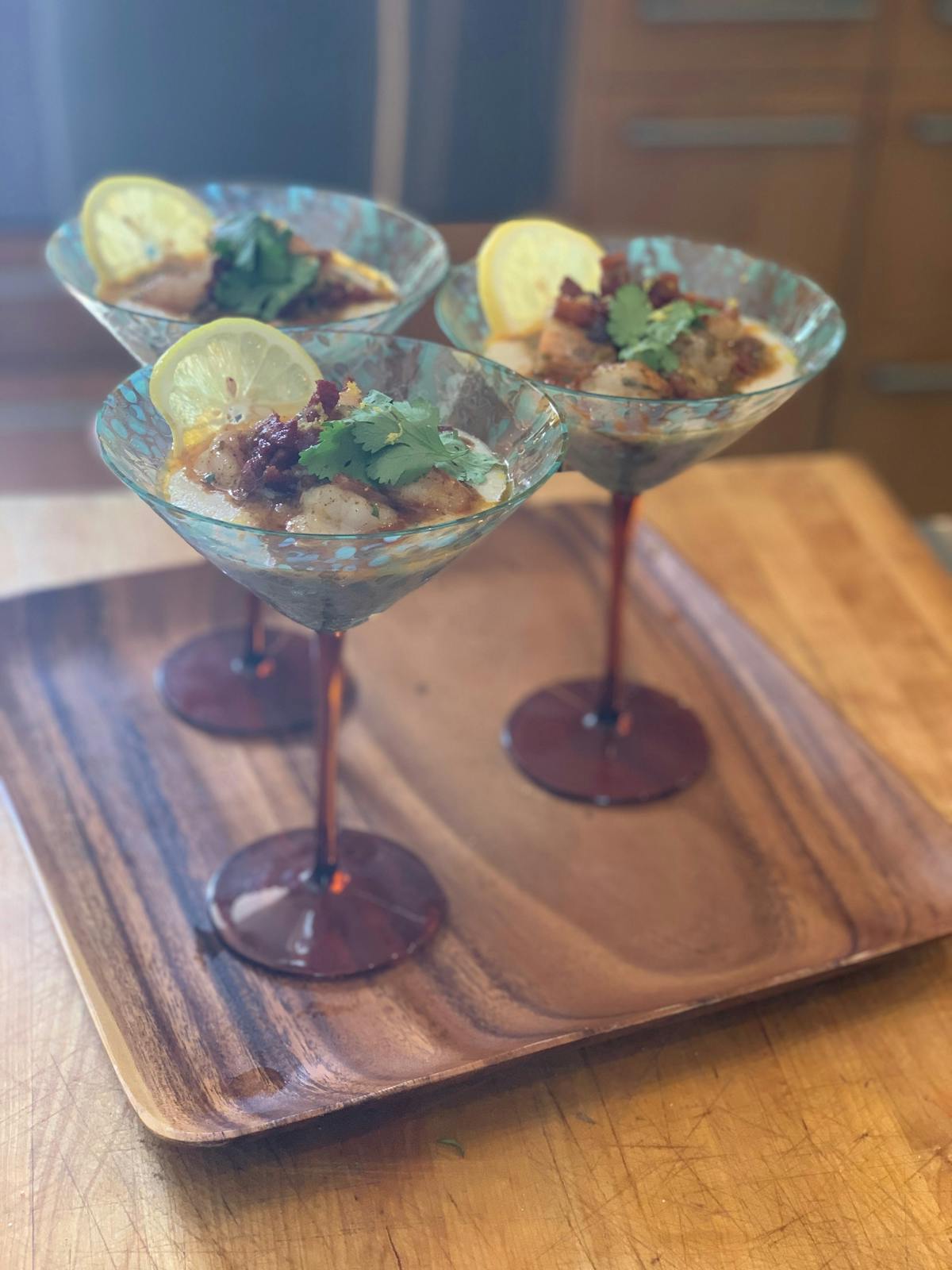 Shrimp & Grits Cocktail