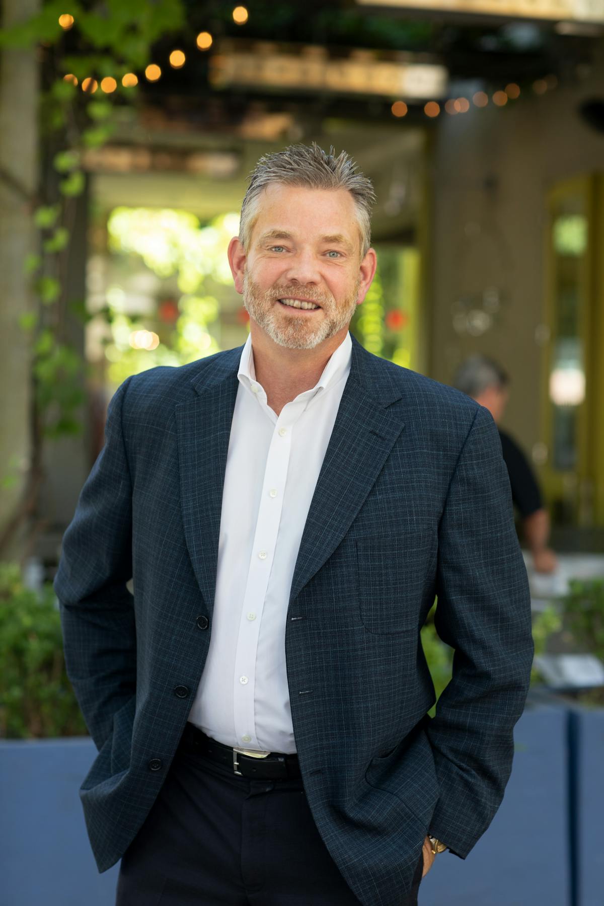 a man wearing a suit and tie