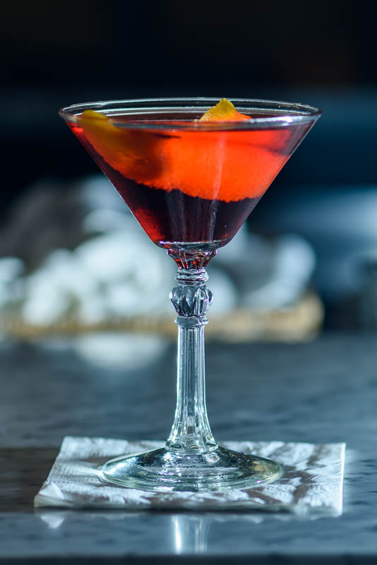 a close up of a wine glass