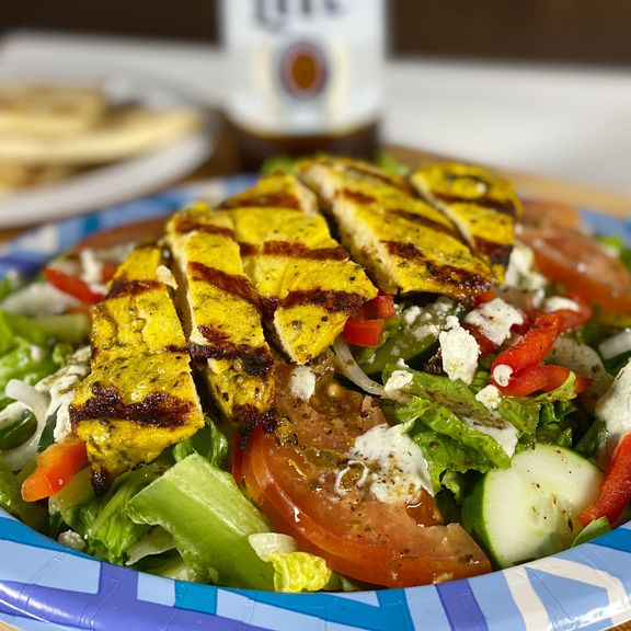 a plate of food