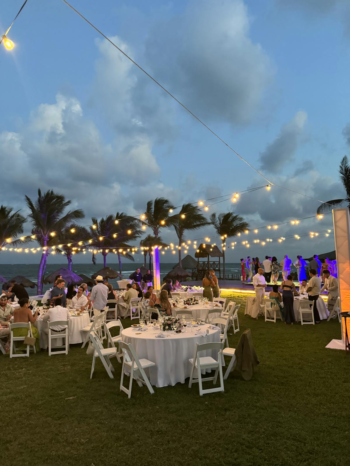 a group of people at an event