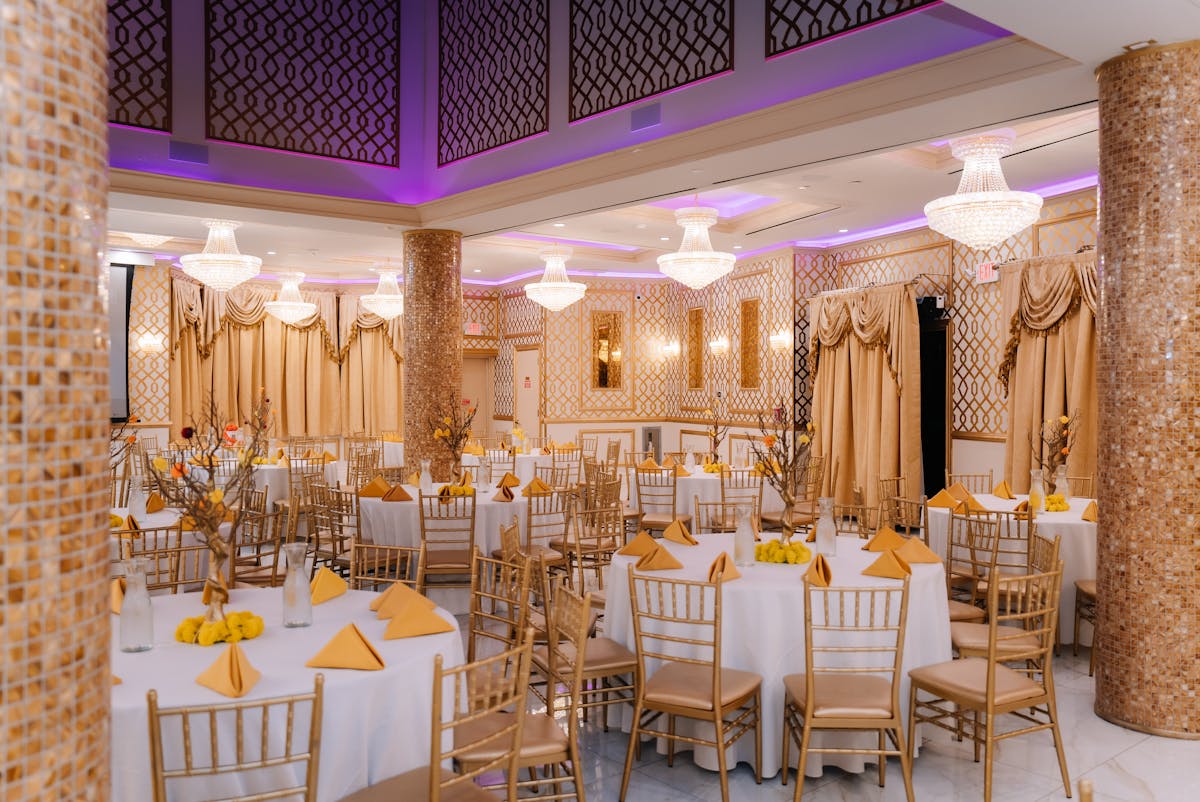 a dining room table