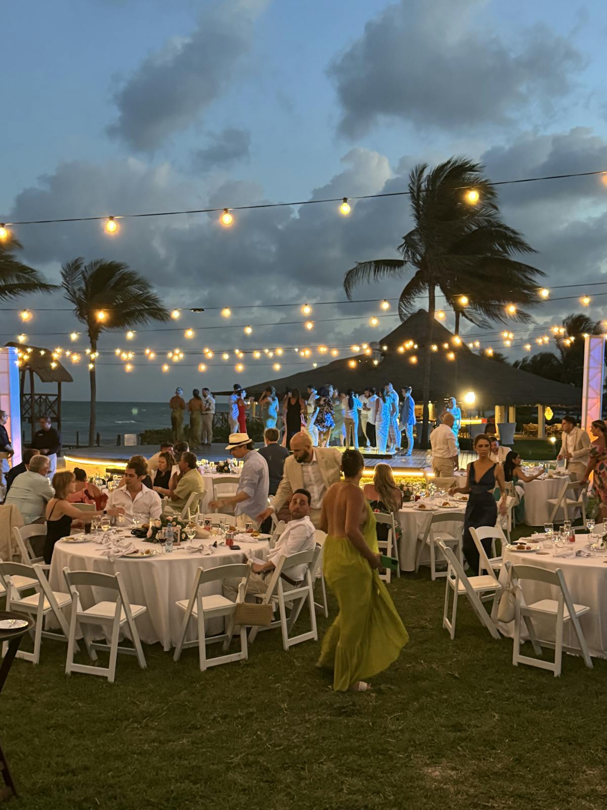 a group of people at an event
