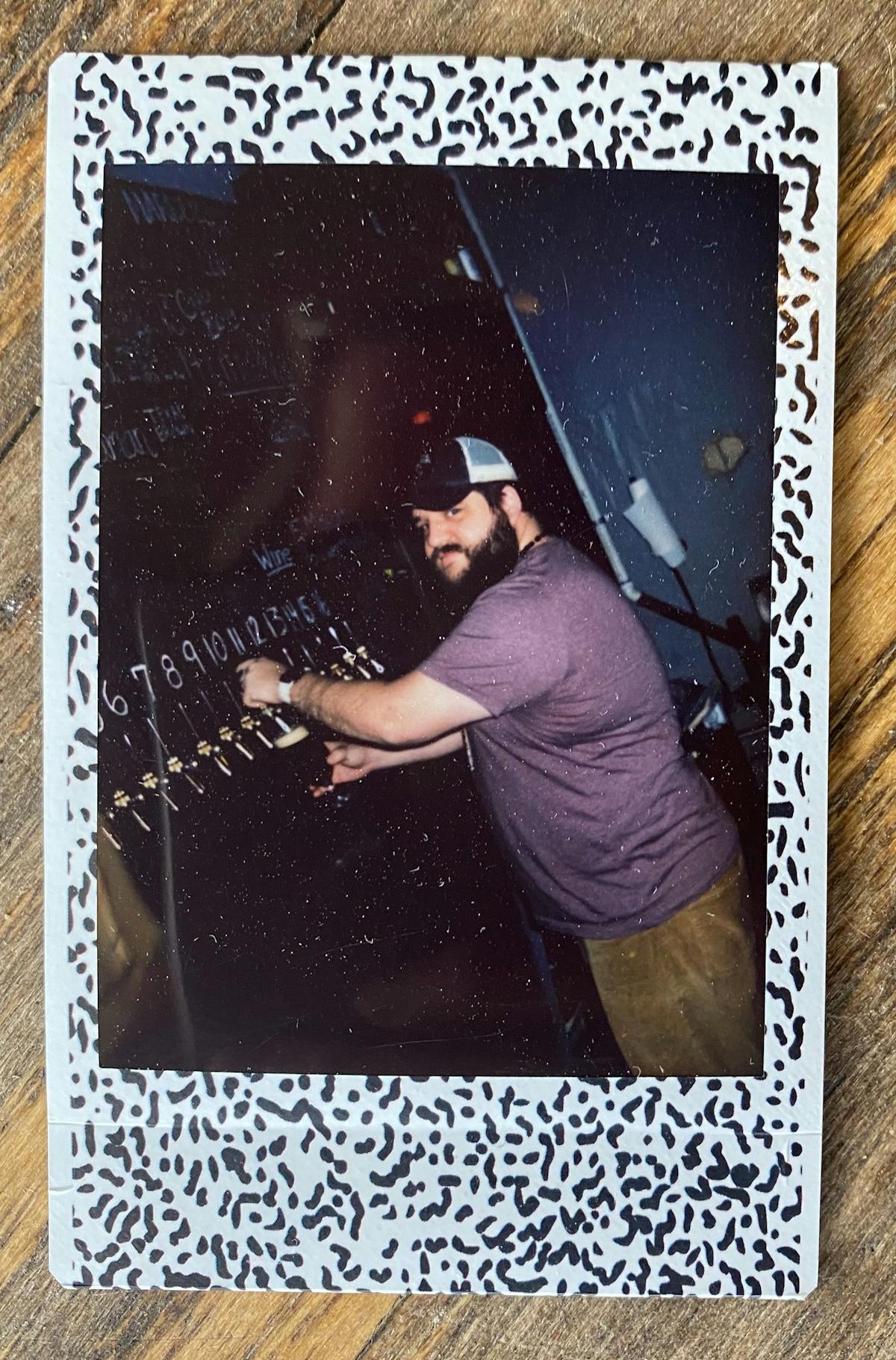 a person taking a selfie
