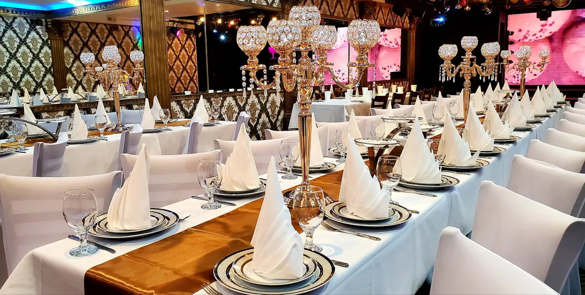 a dining room table