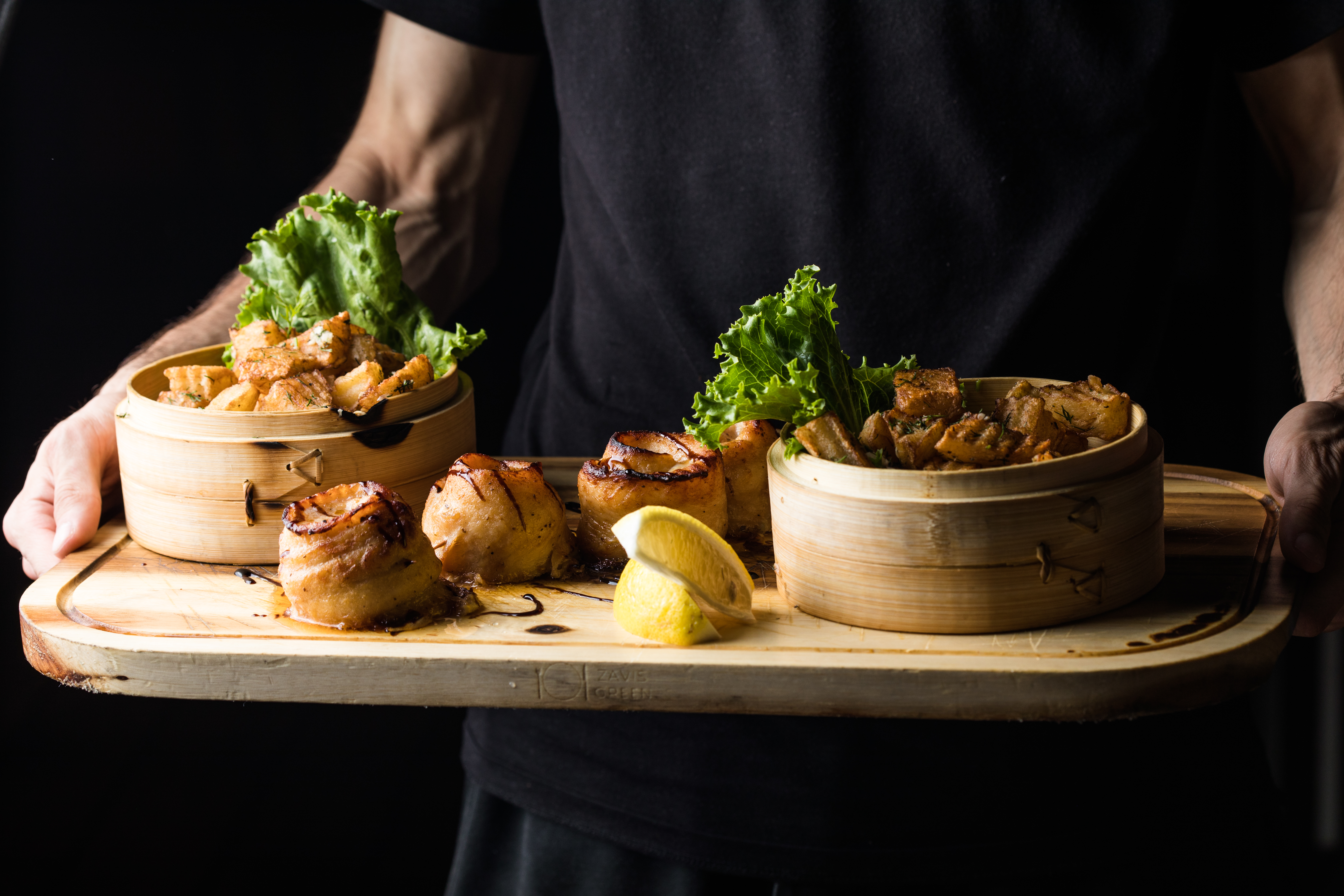 a plate of food
