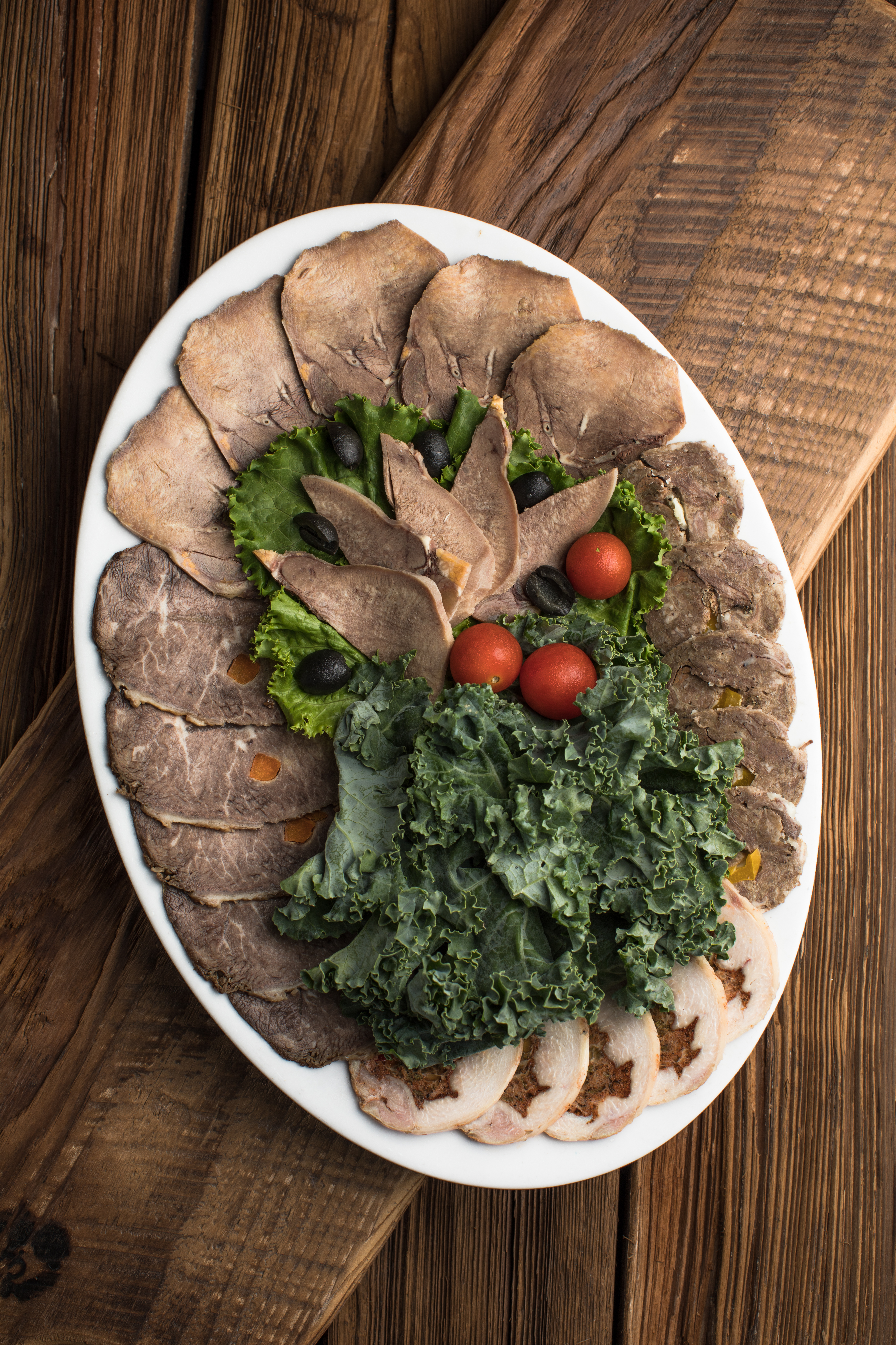a plate of food