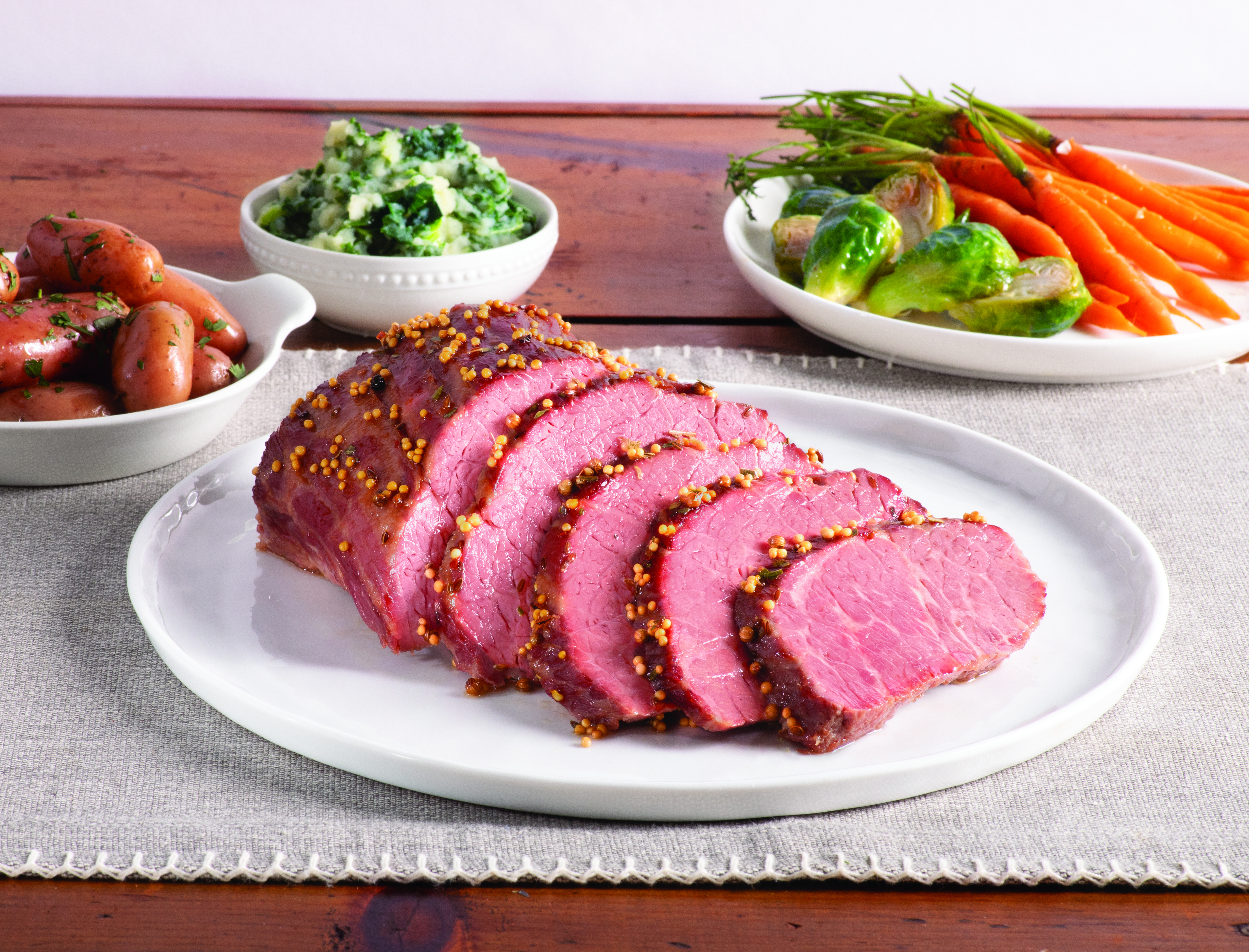 a plate of food on a table