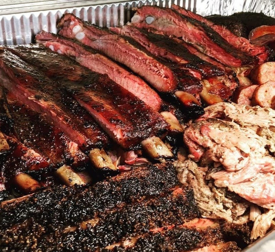 Large Platter | Big Lee's BBQ | Barbecue Food Truck Service in Ocala, FL