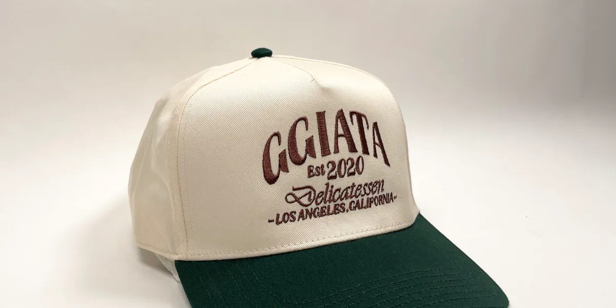 Green White Five Panel Ggiata Delicatessen Delivery Pickup green-white-five-panel-ggiata-delicatessen-delivery-pickup
