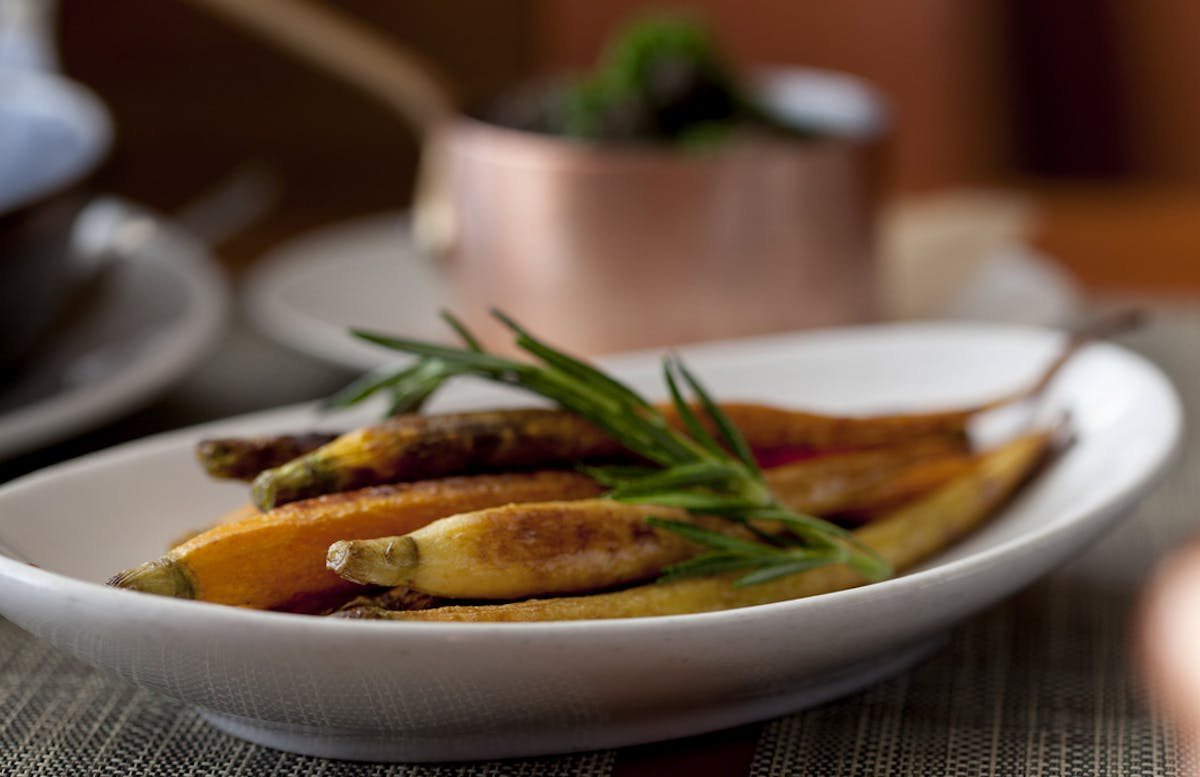 a bowl of food on a plate