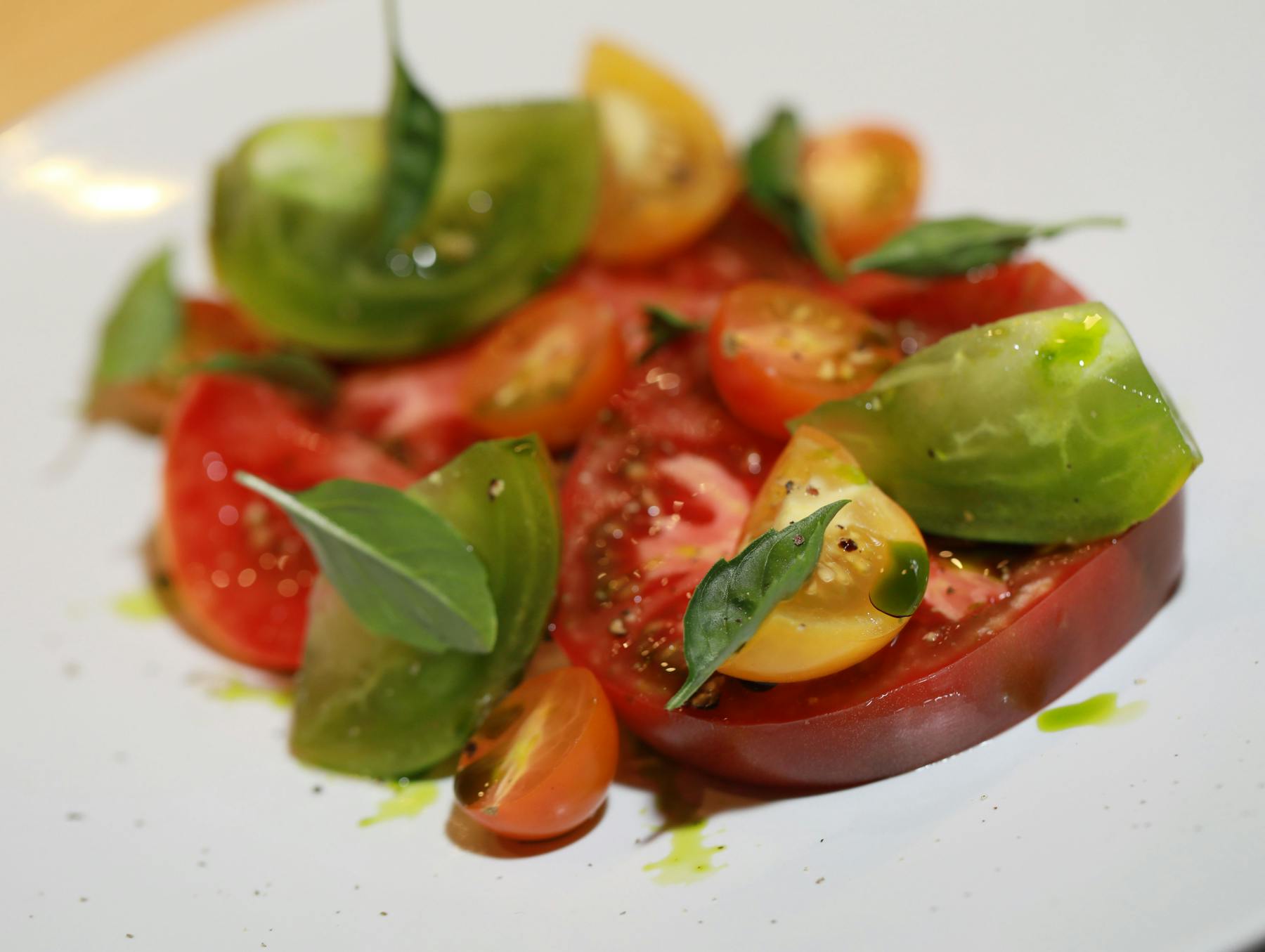 a plate of food