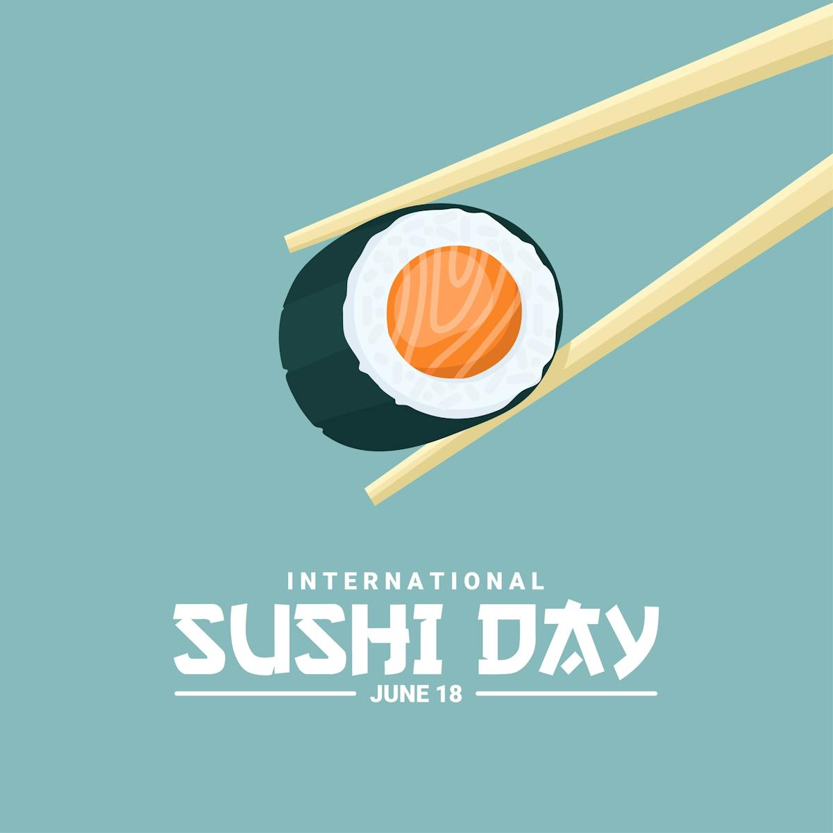 national sushi day