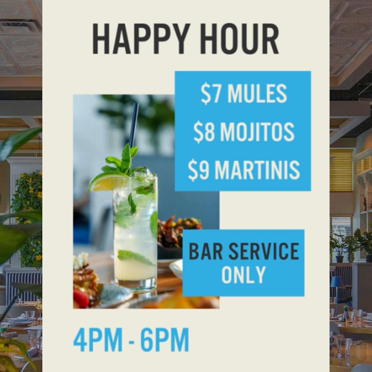 happy hour