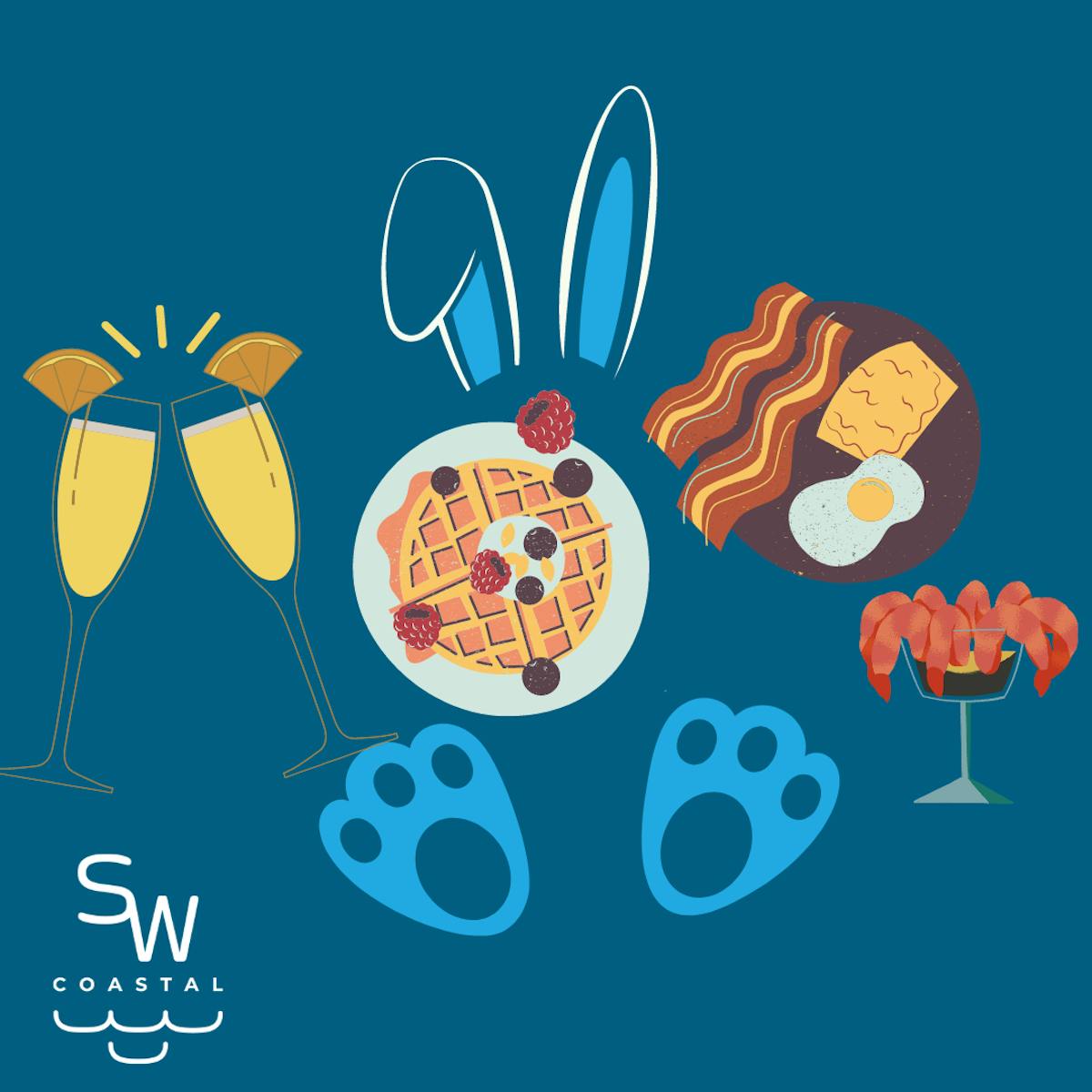 easter sunday brunch in rosemont il saltwater coastal grill