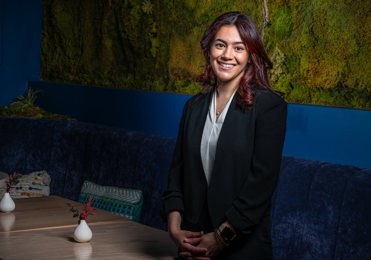 a woman posing for a picture