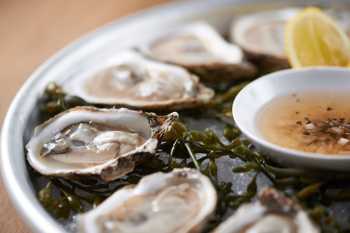 oyster on the half shells